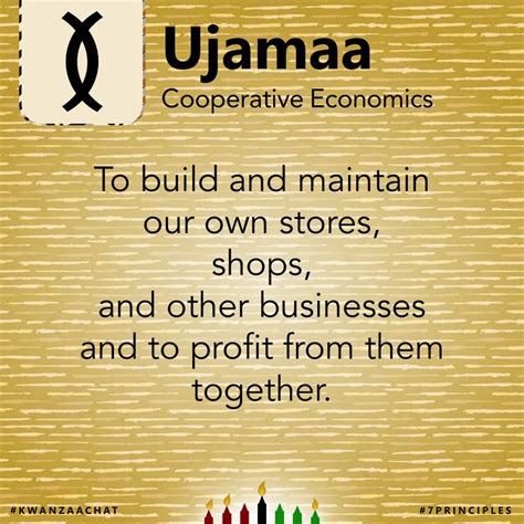 Ujamaa is the 4th principle of Kwanzaa | Kwanzaa principles, Happy ...