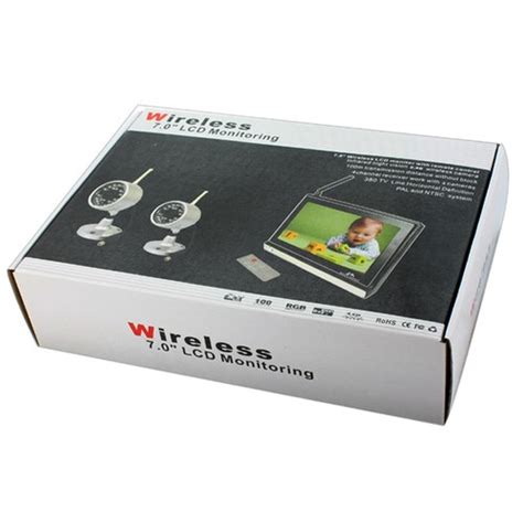 Wireless 4 Channels Motion Detection DVR and one 1/3 Inch Camera