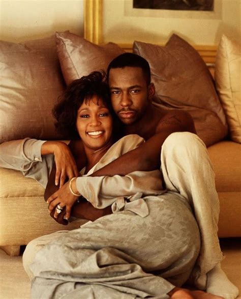 Whitney Houston & Bobby brown @orangeluh | Whitney houston, Whitney, Black hollywood