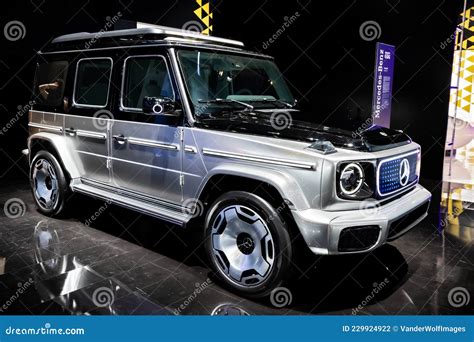 Mercedes Benz EQG Concept G-Class Electric Car Showcased at the IAA ...