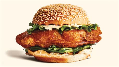 Fried Fish Sandwiches with Cucumbers and Tartar Sauce | Bon Appétit