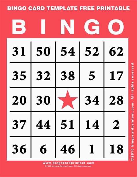 Free Printable Bingo Cards 1 75 | Free Printable