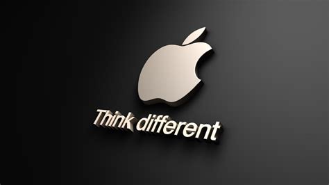 think different, logo, apple think different, think, apple, 1080P, hd ...