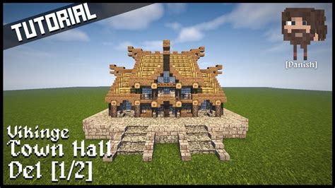 Minecraft: Viking Townhall - tutorial [del 1/2] - YouTube