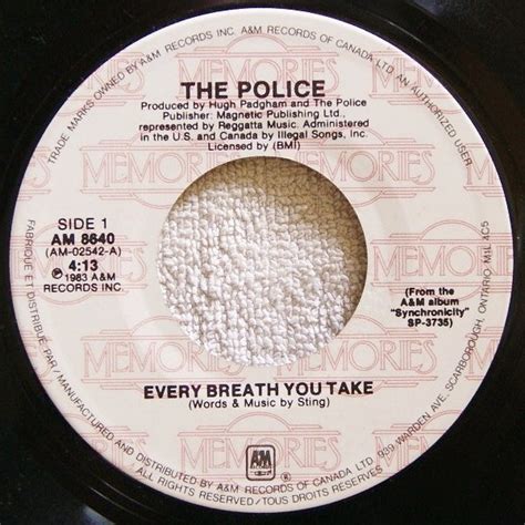 The Police – Every Breath You Take (Vinyl) - Discogs