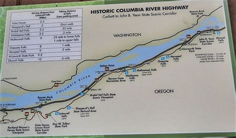 Waterfalls Oregon Road Trip Maps