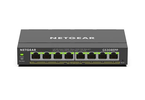 8 Port Switches: Gigabit, PoE, & More | NETGEAR