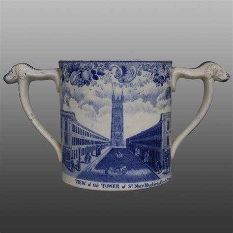 Printed British Pottery & Porcelain | Loving Cup