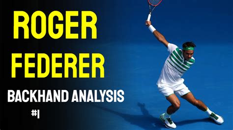 Roger Federer - Backhand Analysis #1 - Jorge Capestany Tennis