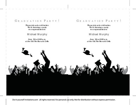 40+ FREE Graduation Invitation Templates ᐅ TemplateLab