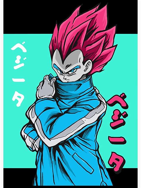 "Vegeta Green Jacket " Poster for Sale by HubanTami | Redbubble