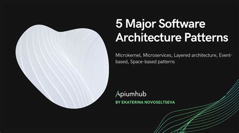 5 Major Software Architecture Patterns | Apiumhub