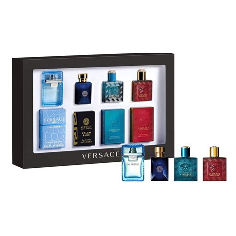 Amazon.com : Versace 4 Piece Mini Gift Set for Men : Beauty & Personal Care