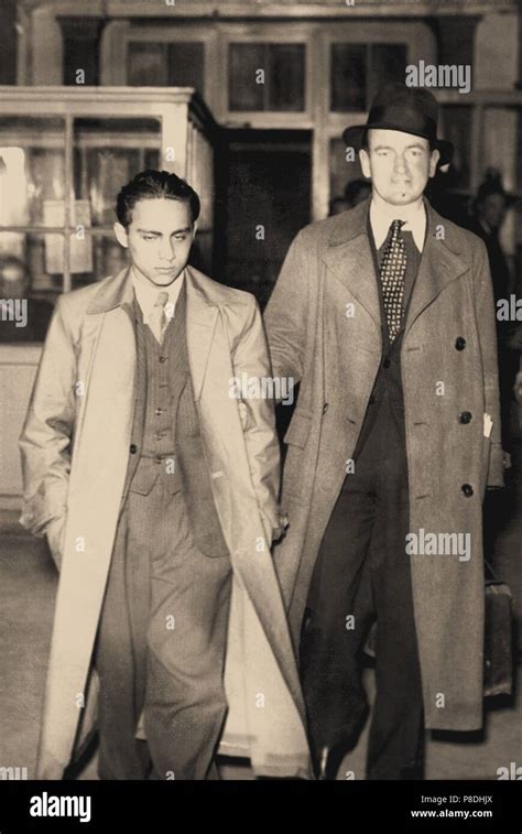 Herschel Grynszpan after his arrest. Museum: PRIVATE COLLECTION Stock Photo - Alamy