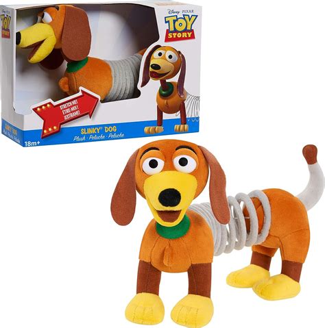 Disney and Pixar Toy Story Slinky Dog Plush, Toys for 3 Year Old Multi-color – One-Touch Top ...