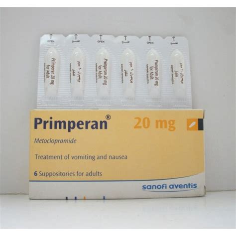 Primperan 20mg Supp - Rosheta Oman