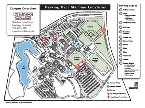 Delta College Campus Map