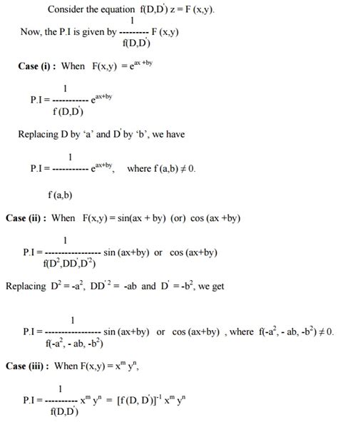 Partial Differential Equations