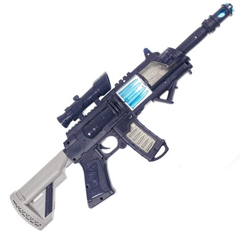 TOY RIFLE WITH SOUND/LIGHTS BLACK – WOW. Cosmetics