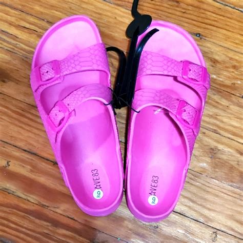 Shoes | Brand New Cozy Croc Style Slippers Neon Pink | Poshmark