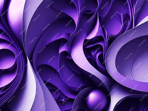 Premium AI Image | Purple background Purple shape background Generative Ai