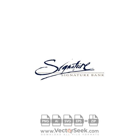 Signature Bank Logo Vector - (.Ai .PNG .SVG .EPS Free Download)