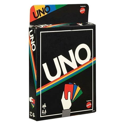 Uno Retro Card Game Mattel - Walmart.com - Walmart.com