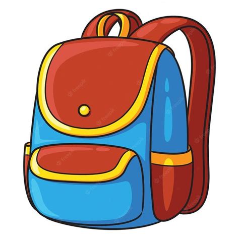 Premium Vector | School bag cartoon. Kids School, School Bags, Camel ...