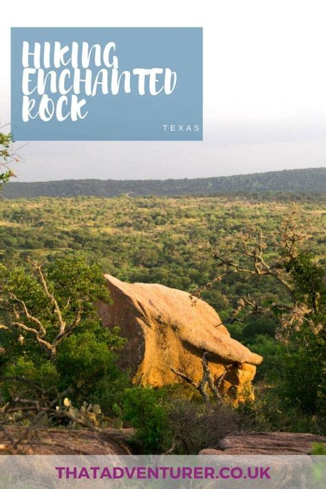 The Summit Trail at Enchanted Rock, Texas | Enchanted rock, Road trip ...