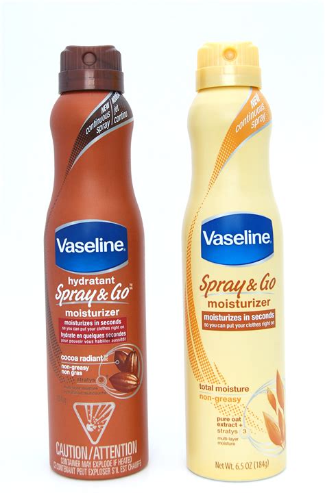 Vaseline Spray & Go Moisturizer