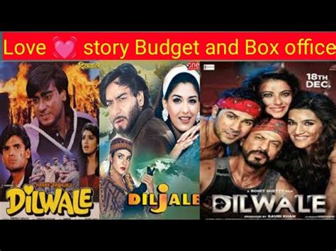 Diljale, Dilwale movie 1994 vs Dilwale movie 2015 Box office analysis ...