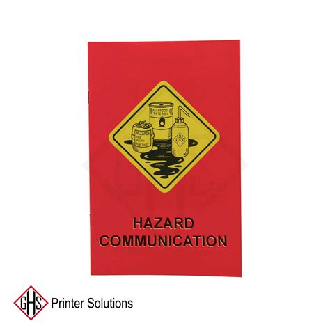 Haz-Com Safety Booklets: Hazard Communication