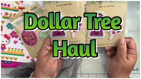 Dollar Tree Haul - YouTube