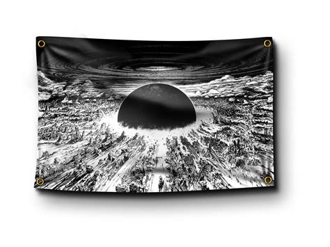 Buy Banger - AKIRA Neo Tokyo City Explosion Anime Cartoon Scene Wall Tapestry 3x5 Feet College ...