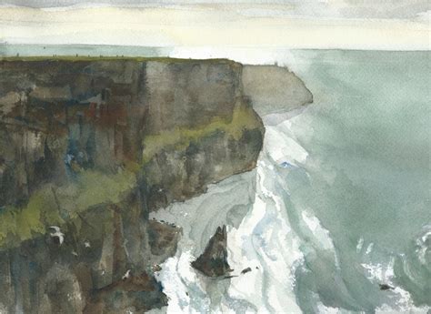 Painting Cliffs at PaintingValley.com | Explore collection of Painting Cliffs