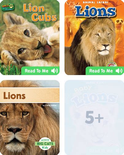 Lion Children's Book Collection | Discover Epic Children's Books ...