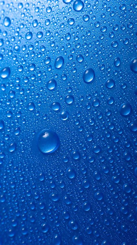 Blue Water Drops Wallpaper - WallpaperSafari