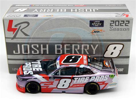 2022 Josh Berry #8 Tire Pros NASCAR 1/24 Diecast