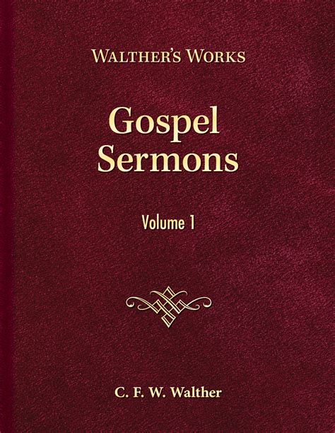 Gospel Sermons - Volume 1