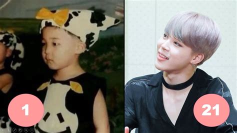 Jimin BTS Childhood | From 1 To 21 Years Old - YouTube