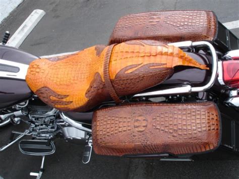 alligator seat cover - Page 3 - Harley Davidson Forums