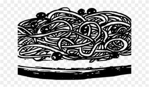 Pasta Clipart Black And White, HD Png Download - 640x480(#6317335 ...