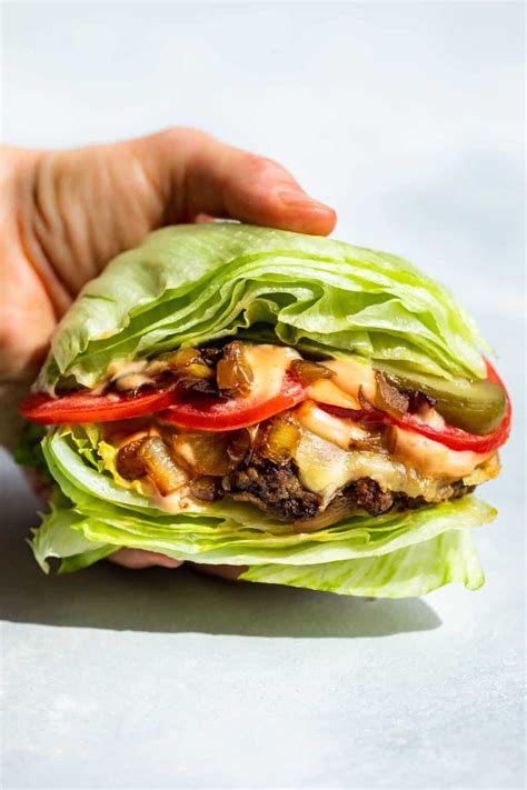 In and Out Burger Lettuce Wraps | Get Inspired Everyday! | Recipe | Lettuce wrapped burger ...