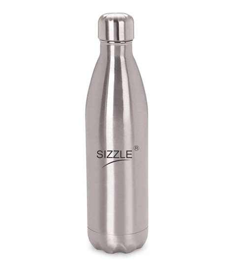 Sizzle Hot and Cold Stainless Steel 750 ml Vaccum Water Bottle Flask: Buy Online at Best Price ...