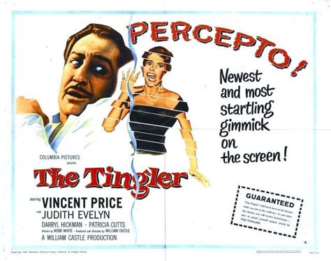 The Tingler (USA, 1959) | Movie posters, Science fiction movie posters, Movie posters vintage