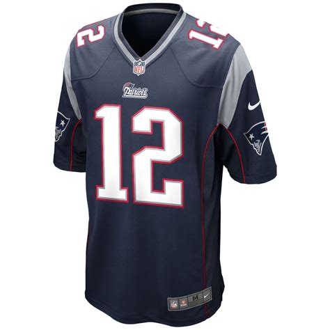 Nike Men's Tom Brady New England Patriots Game Jersey in Blue for Men ...