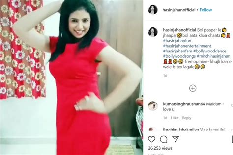 Mohammed Shami's wife Hasin Jahan shuts trollers for criticising her dance videos on Instagram ...