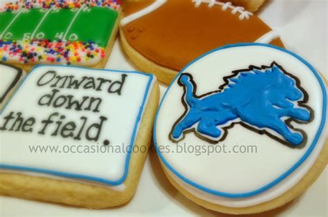 Occasional Cookies: Detroit Lions