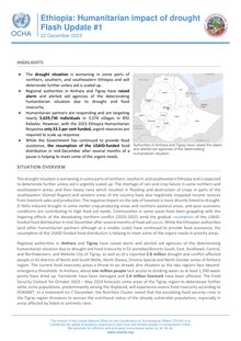 Ethiopia: Humanitarian impact of drought Flash Update #1, 22 December ...