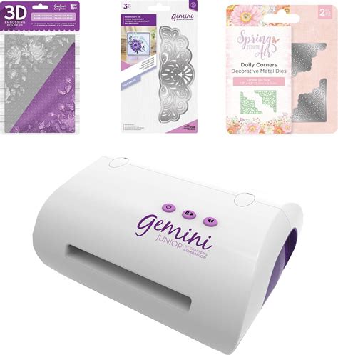 Crafter's Companion Gemini Junior Portable Die Cutting and Embossing ...